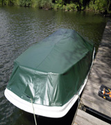 Tonneau Cover in Green PVC